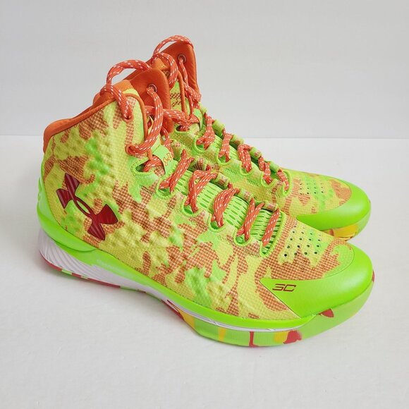 NEW Under Armour x Sour Patch Kids Curry 1 Retro Shoes 3026196-300 Size 9.5 main image 6
